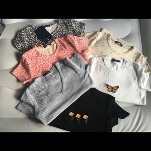 Brandy Melville women top set of 6